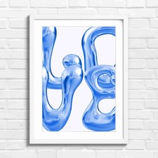 Chrome Abstract Sculpture Art