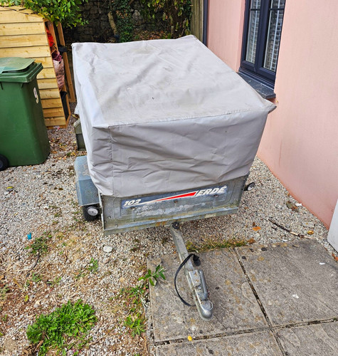 Erde 102 trailer with - erde,