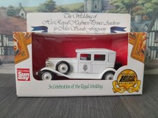 Lledo Days Gone Rolls Royce Royal Wedding Prince Andrew & Sarah Ferguson