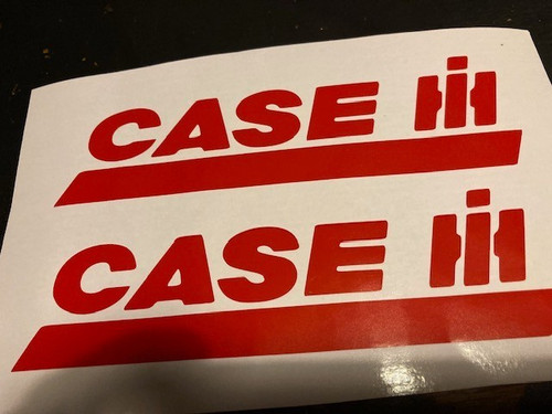 Case tractors decals - tractors,