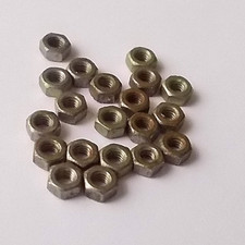 STUART TURNER & MODEL LIVE STEAM ENGINE . 8 BA STEEL  NUT  25  off