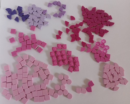 Lego extra dots 1x1 - dots, &