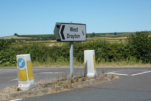 Photo 6x4 roadsign - roadsign, on