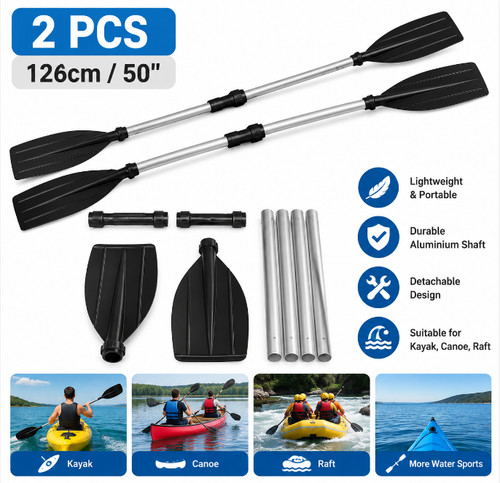 Detachable kayak paddle - 2x,