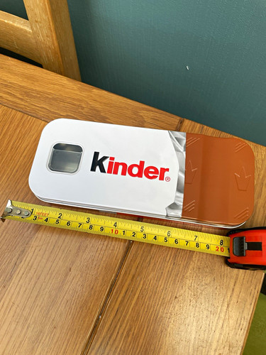 Kinder chocolate bar - bar, shaped
