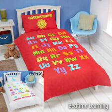 Duvet Cover Bedding Set Children's Boy Or Girl Single Junior Sizes Quilt Cover