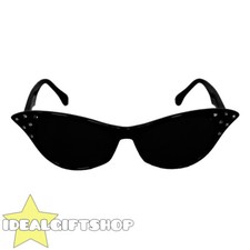 ADULTS 1950'S GLASSES PINK RED