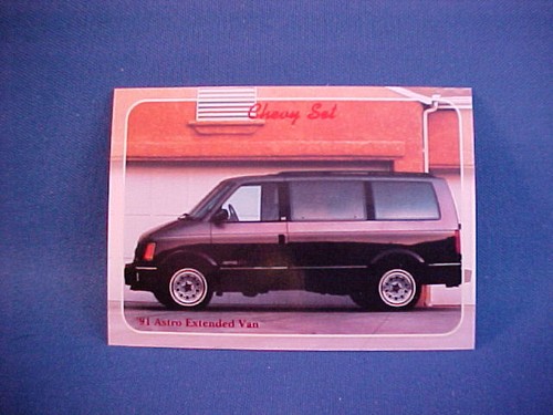 1991 chevy astro - chevy,