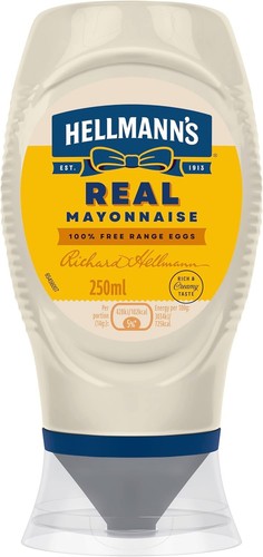 Hellmann real mayonnaise - hellmann's,