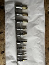 Snap On Torx Socket Set T15 to T55 1/4-3/8 Drive Set of 9 Sockets