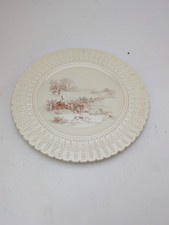 Coalport 'Going A Cropper' Kingsware Cream Decorative Plate 9.5"