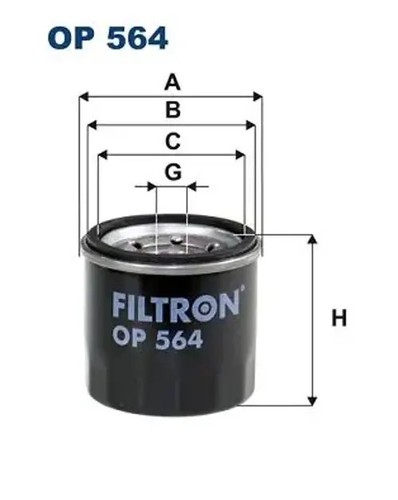 Oil filter spin - filter, spin-on