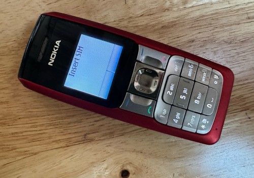 Nokia 2310 red white - red,