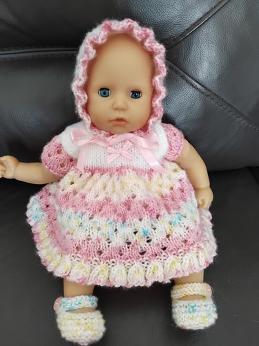 Hand knitted baby - hand, doll