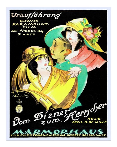 Vintage art deco movie - art,