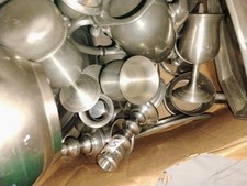 18 lb Scrap Pewter Lot All