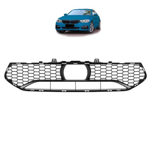 Front bumper center grille - front,