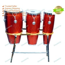 Fibre Congo With Stand Drum