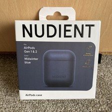 Nudient AirPods Gen 1 & 2 Thin AirPods Case Midwinter Blue