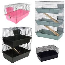 Rabbit Cage Multi-Level Indoor Small Animal Pet Home Guinea Pig Hutch House