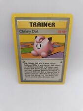 Clefairy Doll Original Base Set Rare 70/102 Pokemon Card WOTC *HP*