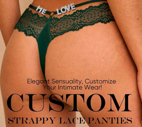 Strappy custom lace - custom, thong