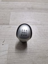GENUINE FORD FIESTA MK7 2008-2012 GEAR KNOB SHIFTER 5 SPEED BLACK & SILVER