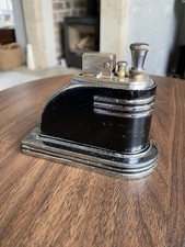 Ronson Streamline Art Deco Touch-Tip Lighter Black.