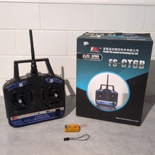 Flysky FS-CT6B 2.4GHz 6-Channel Control Transmitter and Orange Rx Dsm2 Receiver