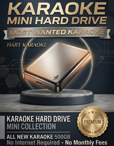 Karaoke hard drive collection - karaoke,