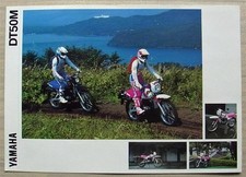 YAMAHA DT50M MOTORCYCLE Sales Brochure c1992 #LIT-3MC-0107012-92E