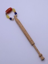 Vintage Lace Bobbin Glass