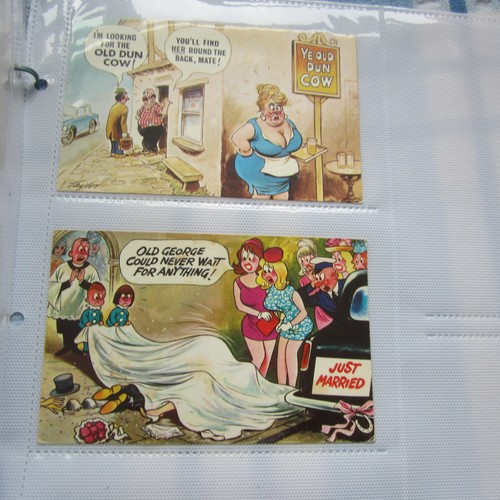 Vintage naughty postcards - vintage,