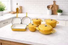 11-Piece Enamel Cast Iron