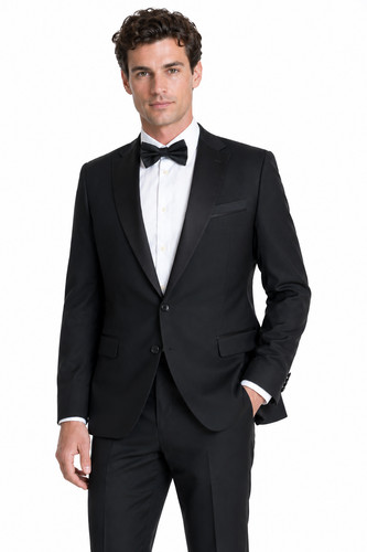 Black piece dinner - dinner, slim