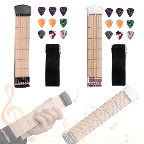 Pocket guitar with 9pcs - with, picks