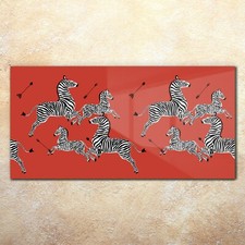 Print on Glass Red flying