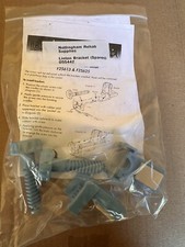 Linton Raised Toilet Seat Spare Brackets Pair New NRS Healthcare G55442