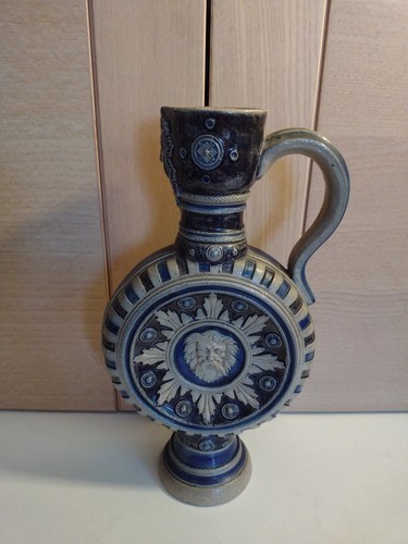 Antique german westerwald salt - westerwald,
