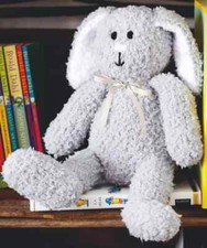 0245 Knitting Super Soft Cuddly Bunny Toy 33cm high DK - Vintage Pattern Copy