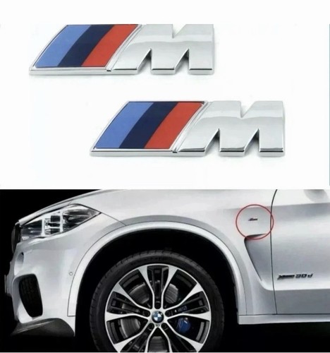 Bmw sport emblem - 2x,