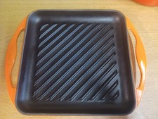 Le Creuset cast iron griddle