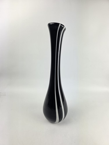 Tall black white striped - tall, art