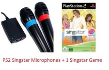 PS2 SingStar 2 USB Microphones