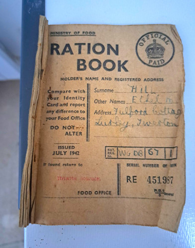 Ministry food ration - of,