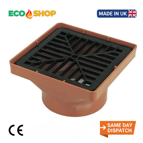 110mm square hopper - 110mm,
