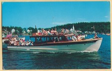 Diesel Cruiser Boat Postcard