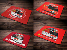 Michael Schumacher Helmet F1 Mouse Mats - Scuderia GP