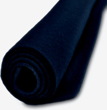 Black charcoal felt - black,