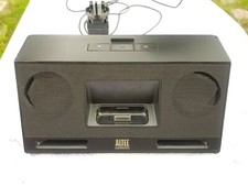 Altec Lansing Travel Speakers For Ipod Iphone Has Mains Plug and Batteries Used